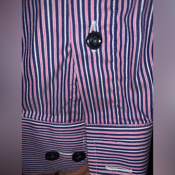 Eton slim fit dress shirt size 15.5 - Picture 5 of 6